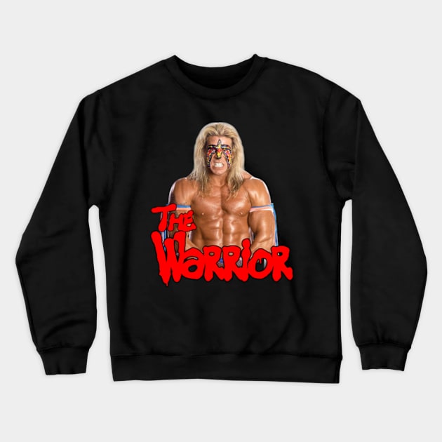 Wwe Smackdown The Ultimate Warrior Crewneck Sweatshirt by cInox